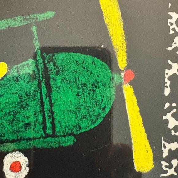 Dump Truck Airplane & Bulldozer Framed Pictures Set of 3 Signed by Riki - Picture 6 of 16